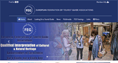 Desktop Screenshot of feg-touristguides.com
